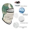 Balaclava Face Mask for Men Women Two Green Trees Full Mask for Outdoor Sport Cycling Fishing Cap view 3