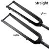 DHNCBGFZ Carbon Fiber T800 Mountain Bike Rigid Fork 1-1/8'' Straight/Tapered Tube 100 * 15mm Thru Axle Rigid Fork with Thru-axle Rod(Straight Tube,Gloss 26'') view 3