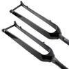 DHNCBGFZ Carbon Fiber T800 Mountain Bike Rigid Fork 1-1/8'' Straight/Tapered Tube 100 * 15mm Thru Axle Rigid Fork with Thru-axle Rod(Straight Tube,Gloss 26'') view 4