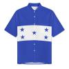 Adugen Origei Hawaiian Shirt Honduras Flag Short Sleeve Shirts Men Print Short Sleeve Shirts Men Plus Size 3XL view 3