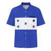 Adugen Origei Hawaiian Shirt Honduras Flag Short Sleeve Shirts Men Print Short Sleeve Shirts Men Plus Size 3XL view 4