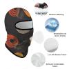 DJUETRUI Balaclava Face Mask for Men Women Dark Retro Pattern Full Mask for Outdoor Sport Cycling Fishing Cap, 1 view 3