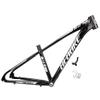 HIMALO Mountain Bike Frame 27.5er Hardtail Bike Frame XC/AM 14.5''/16''/18'' Disc Brake Aluminum Alloy Rigid Frame QR 135mm Routing Internal(Color:Black,Size:27.5x16'') view 1