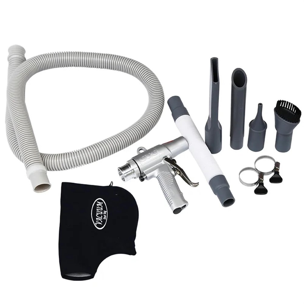 Air Blow Vacuum Tool Dust Blower Pneumatic Suction Tool Workshop Cleane