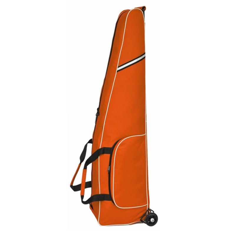 G GUFAMILY Sword Bag,Fencing Gear Bag With Wheels,Fencing Equipment Bag,1680D Oxford Cloth Wear-Resistant and Waterproof,Suitable for Foil/Epee/Saber,Orange