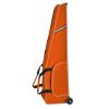 G GUFAMILY Sword Bag,Fencing Gear Bag With Wheels,Fencing Equipment Bag,1680D Oxford Cloth Wear-Resistant and Waterproof,Suitable for Foil/Epee/Saber,Orange