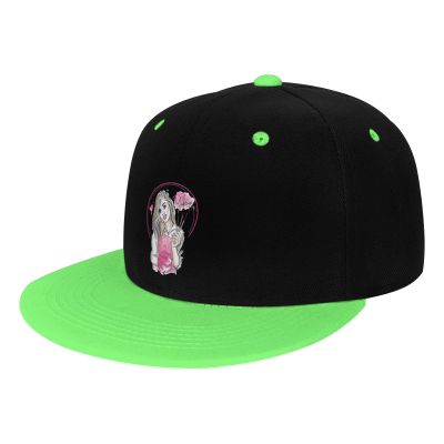 Beautiful Makeup Artist Snapback Hat for Men Women Baseball Cap Trucker Flat Bill Hats Dad Caps Green