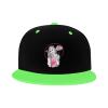 Beautiful Makeup Artist Snapback Hat for Men Women Baseball Cap Trucker Flat Bill Hats Dad Caps Green view 2