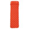 CGJSY Inflatable Camping Mat with Pillow, Ultralight Foldable Sleeping Pad with Built-in Foot Pump, for Outdoor Hiking Travel Backpacking(Color:Orange) view 1