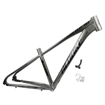 HIMALO Mountain Bike Frame 27.5er Hardtail Bike Frame XC/AM 14.5''/16''/18'' Disc Brake Aluminum Alloy Rigid Frame QR 135mm Routing Internal(Color:Dark Gray,Size:27.5x16'')
