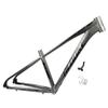 HIMALO Mountain Bike Frame 27.5er Hardtail Bike Frame XC/AM 14.5''/16''/18'' Disc Brake Aluminum Alloy Rigid Frame QR 135mm Routing Internal(Color:Dark Gray,Size:27.5x16'') view 1