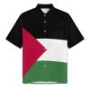Adugen Origei Hawaiian Shirt Palestine Flag Short Sleeve Shirts Men Print Short Sleeve Shirts Men Plus Size 3XL view 3