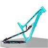 HIMALO Mountain Bike Suspension Frame 27.5er Softtail Bike Frame 17'' Aluminium Alloy Disc Brake Frame QR 135mm DH/XC/AM with Rear Shock(Color:Blue) view 1