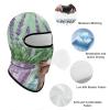 DJUETRUI Balaclava Face Mask for Men Women Lavender and Mint Full Mask for Outdoor Sport Cycling Fishing Cap, 1 view 3