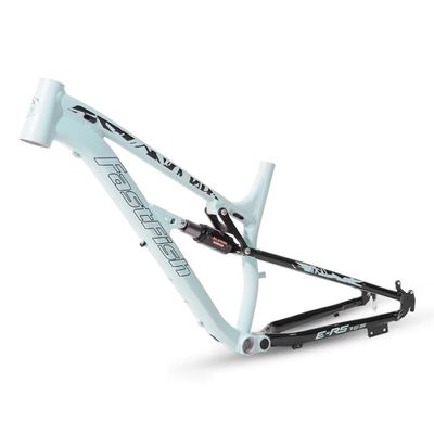 HIMALO Mountain Bike Suspension Frame 27.5er Softtail Bike Frame 17'' Aluminium Alloy Disc Brake Frame QR 135mm DH/XC/AM with Rear Shock(Color:Light Blue)