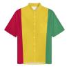 Hawaiian Shirt Classic Trend Shirt Mens Guinea Flag Short Sleeve Casual Beach Shirts 4XL view 3