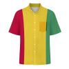 Hawaiian Shirt Classic Trend Shirt Mens Guinea Flag Short Sleeve Casual Beach Shirts 4XL view 4