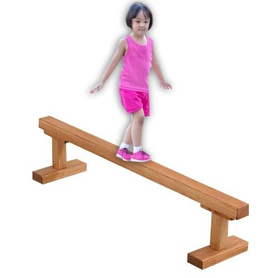 Home Club Gymnastics Beam/ Balance Pad, 150 200 300 Cm Long High Wooden Beam/ Walking Beams, Heavy Duty/ Extra Firm, Holds Up to 198lbs, Toddler to Adult Age(Size:200cm(78.7in) long/15cm(5.9in) width)