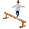 Home/ School/ Gym Club Gymnastics Equipment - Professional Balance Beam Floor, 12 Inch High Walking Beams/ Wooden Balance Beam Bar, for All Gymnastics Skills Training(Size:150cm(59.1in) long/8cm(3.1in view 1