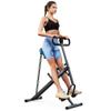 MERACH Squat Machine, Squat Rowing Machine with Adjustable Resistance, 350 LBS Max Weight Capacity, Easy Setup & Foldable, Glutes & Leg Home Workout Machine view 1