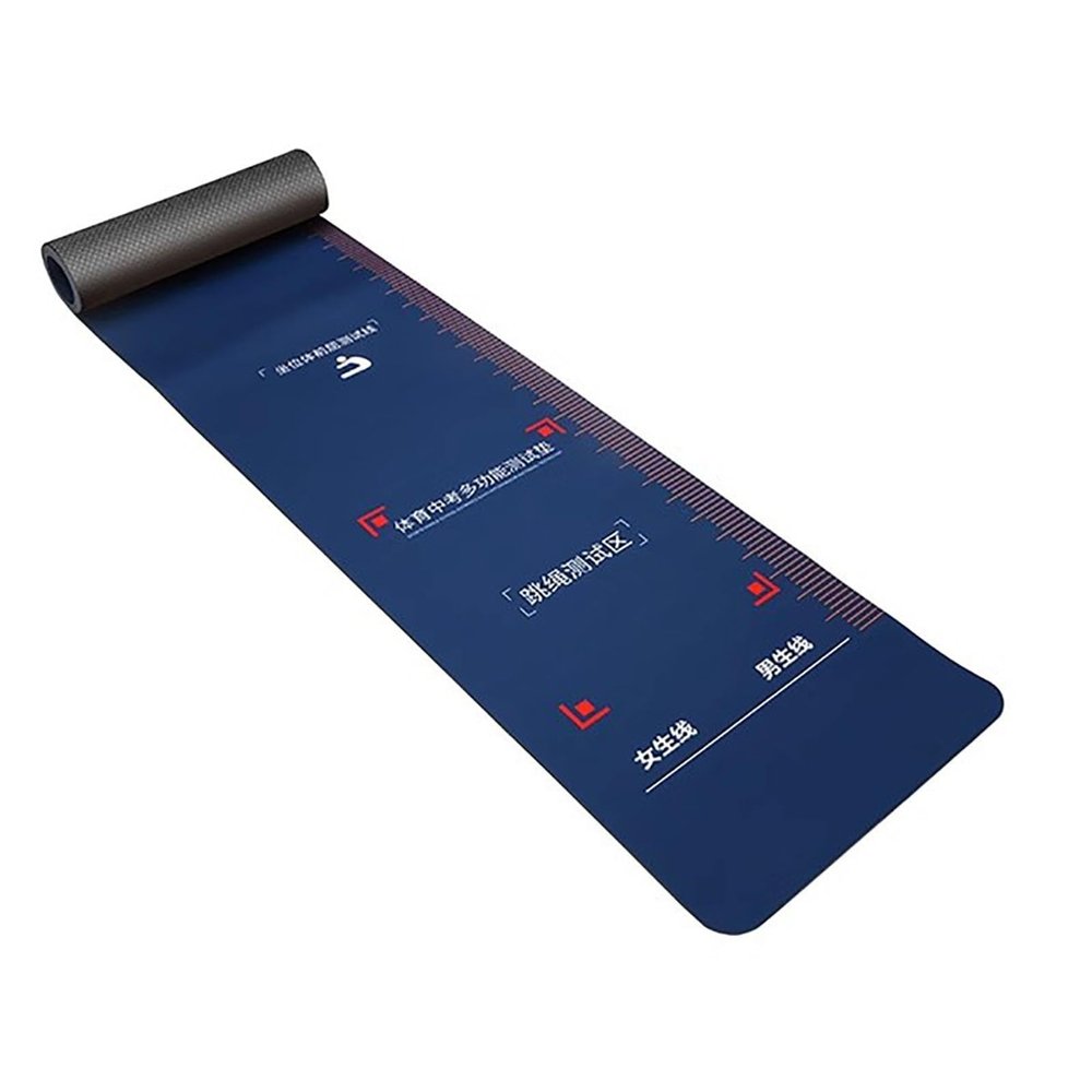 Long Jump Mat Blue Ultra-Long Jumping Rope Equipment Mats for Gym/Outdoor, Rubber Anti Slip Physical Training Board, Middle School Exercise Jump Rope Mat(Color:Kids (200 x 50 cm))
