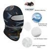 Balaclava Face Mask for Men Women Transparent Fish Swimming Full Mask for Outdoor Sport Cycling Fishing Cap view 3