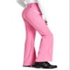 FitsT4 Sports Girl's Full Seat Horse Riding Pants Bootcut Riding Tights Kids Equestrian Breeches with Pockets Pink L view 2