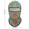Balaclava Face Mask for Men Women Checked Fabric Full Mask for Outdoor Sport Cycling Fishing Cap view 2