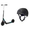 Razor A5 Air Scooter and 80Six Dual Certified Helmet Bundle for Kids Ages 8+ view 1