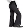 FitsT4 Sports Girl's Full Seat Horse Riding Pants Bootcut Riding Tights Kids Equestrian Breeches with Pockets Black L view 2