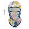 Balaclava Face Mask for Men Women Small Floral Pattern Full Mask for Outdoor Sport Cycling Fishing Cap view 2