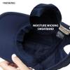 Ponyflo Women's Navy Ponytail Baseball Cap - Curly Hair Hat - Active Hat - Football view 3