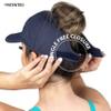 Ponyflo Women's Navy Ponytail Baseball Cap - Curly Hair Hat - Active Hat - Football view 4