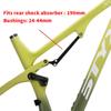 HIMALO Carbon Suspension Mountain Bike Frame 29er Softtail Bike Frame 17'' DH/AM/XC Enduro Downhill Frame Disc Brake 148mm Thru Axle Boost(Color:Black Gray) view 4