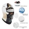DJUETRUI Balaclava Face Mask for Men Women Raccoon on Trash Can Full Mask for Outdoor Sport Cycling Fishing Cap, 1 view 3