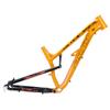 HIMALO Full Suspension Bike Frame 27.5er Softtail Mountain Bike Frame Aluminium Alloy Disc Brake Bicycle Frame 17'' DH/XC/AM 135mm Quick Release Frame(Color:Orange) view 1