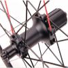 700C Bicycle Wheel Set Carbon V Brake 38Mm Depth Clincher Carbon Road Bike Wheels Front Rear Wheelset Racing Bike Wheel for 8 9 10 11 Speed Yellow Label,700C view 4