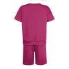 2 Piece Outfits for Women Lightweight Matching Lounge Sets Womens 2 Piece Outfits Casual Oversized Cropped Sweatshirt and High Waist Running Shorts Tracksuit Sets view 3