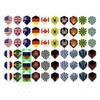 CHICHIYANG 60PCS Removable Dart Flight Wing with 20 Different Patterns, PET Hard DIY Dart Flight Wing Set view 4
