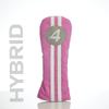 4 Hybrid Headcover, Easy Slip-On Easy-Off Golf Club Head Cover, Fleece Lined Interior, Water Resistant and Durable Shell, Individual Retail Pack, (4 Hybrid Headcover) view 2