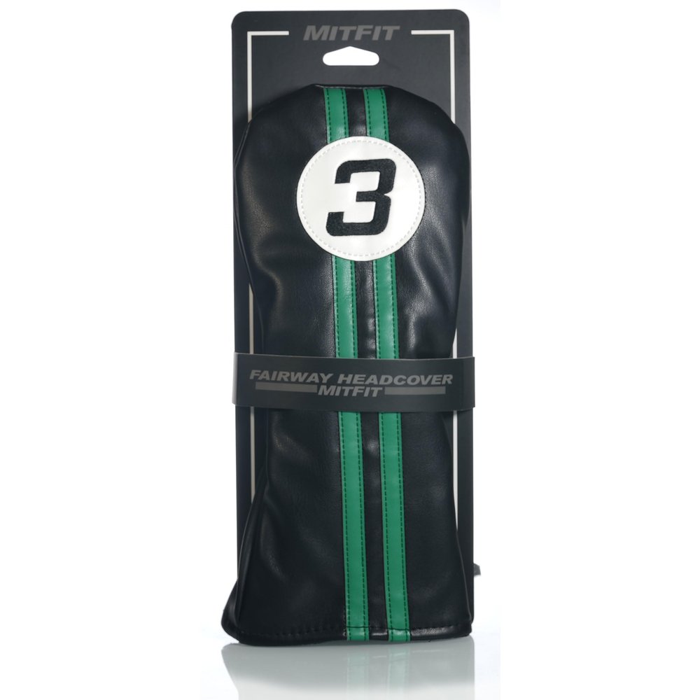 3 Wood Headcover, Easy Slip-On Easy-Off Golf Club Head Cover, Fleece Lined Interior, Water Resistant and Durable Shell, Individual Retail Pack, (3 Wood Headcover)
