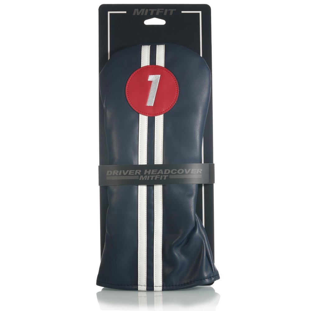 Driver Headcover, Easy Slip-On Easy-Off Golf Club Head Cover, Fleece Lined Interior, Water Resistant and Durable Shell, Individual Retail Pack, (Driver Headcover)