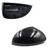 DFKAHF 1 Pair Car Rearview Mirror Caps Compatible For VW TIGUAN/Sharan/Skoda2008-2020 Car Rear View Mirror Cover Shell Cap Housing(Color:Black) view 3