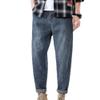 SWJGLITTR Men's Straight Leg Harlan Jeans Casual Loose Big Tall Denim Pants Regular Fit Tapered Leg Jean (Blue 1,40) view 1