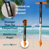Beach Rat Fusion Anchor & Storage Case - 4ft Jet Ski Anchor/Boat Anchor for Shallow Water and Sandbar - High Strength Telescoping Aluminum Pole & Plastic Boat Accessory - Sand Bar Anchor Kit w/Bag view 3