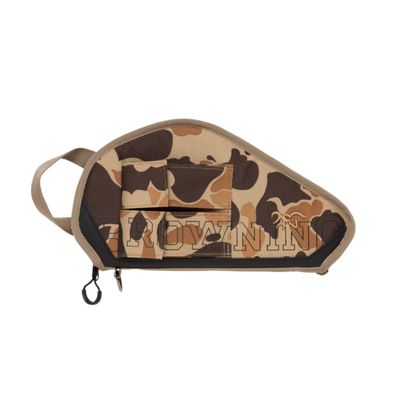 Browning Range Pro 11 Inch Pistol Rug, V-Tan Old School Camo, Lockable, Padded, Durable, Pistol Case