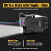 HiLight Tactical P3PCL Cyan Laser 700 Lumens Flashlight w Strobe & Dual (Cyan/Purple) Beam, Military-Grade Aluminum & Magnetic Charger, Gun Rail Mount for Glock, Sig, S&W, Laser IIIA <5mw view 3