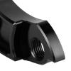 NineFit Basics Rear Derailleur Extension Tail Hook for YC-02 Mountain Bike, Flywheel Shift Extension, Aluminum Alloy, CNC Technology, Black, Red (Black), Genericfqg4uzcn02-11 view 3