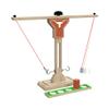 Wild Sports NCAA Texas Longhorns Wooden Ring Swing Battle - Head-to-Head Ring Toss Hook & Ring Game for College Football Fans view 1