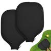 2 Pcs Pickleball Paddle Covers, Universal Case Size - 8.6 x 12.2 inches Zippered Racket Sleeve, Durable Neoprene Paddle Cover, Paddle Storage Bag for Most USAPA Standard (Black) (Black) (Black) view 1